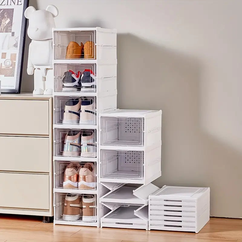 Foldable Shoe Organizer Box