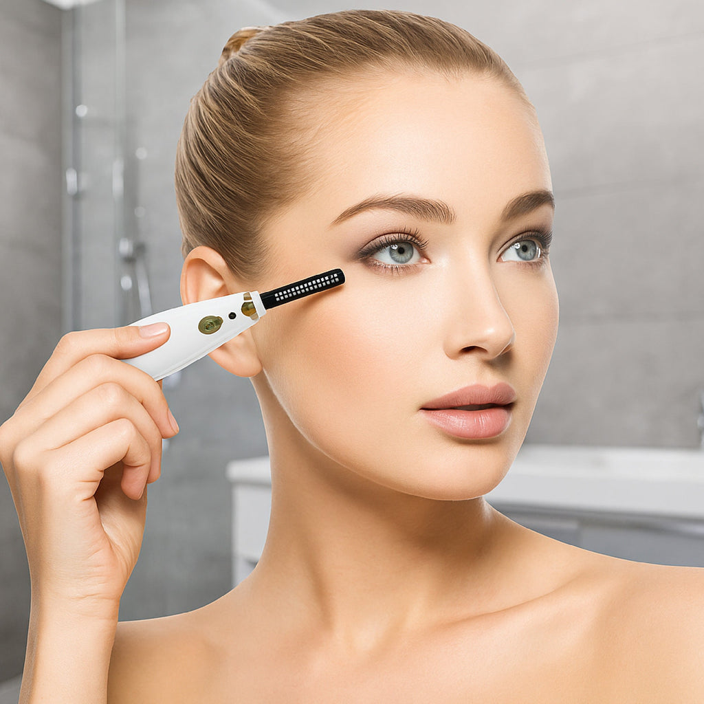 Pursonic Rechargeable Heated Eyelash Curler with Comb