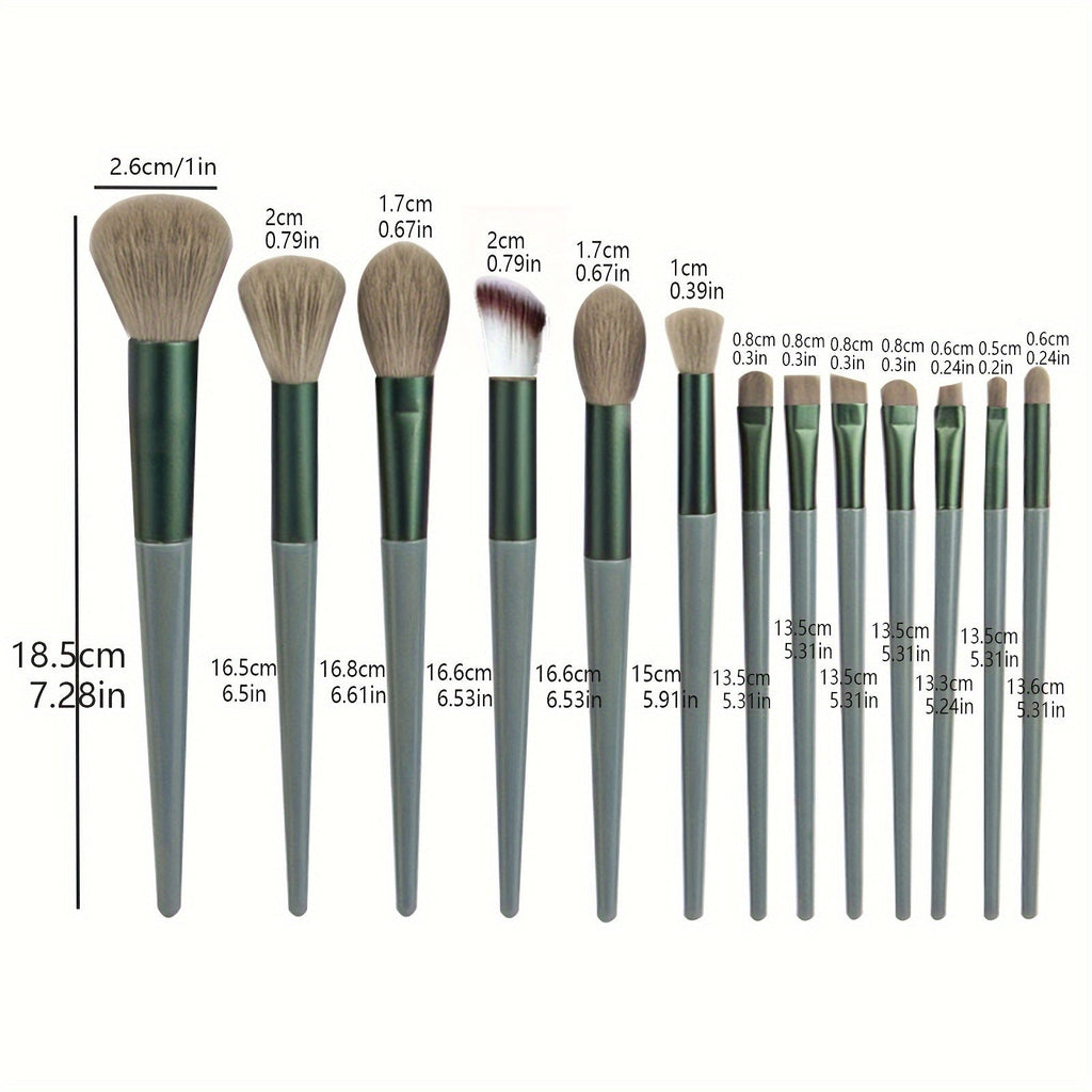 Makeup brush set
